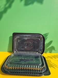 Factory <b>Cheap</b> Price 1-2 Compartments Disposable Plastic Food Container with Lid Black Color Take Away New Product Ideas 2026 - Product Image 2