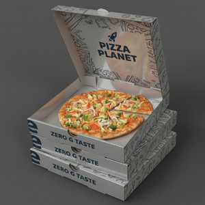 Food Grade Custom Printing Personalized <b>Pizza</b> <b>Box</b> for <b>Pizza</b> Delivery Packaging and Takeaway Restaurant Supplies - Product Image 1