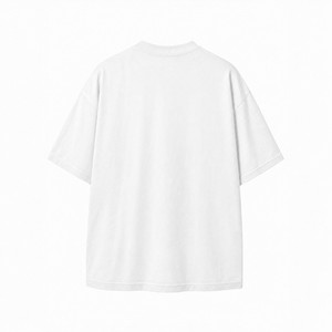 Camiseta Extra Grande Personalizada al por Mayor para Hombre, 100% Algodón, 300g, Transpirable, Manga Corta, Informal, Versátil, con Impresión Digital - Product Image 4