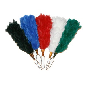 Pluma de imitación de plumas de aves para sombrero Glengarry, gorro Balmoral, boina, gorra - Tela de terciopelo con patrón de lazo, uso casual para las cuatro estaciones - Product Image 4