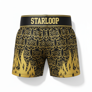 Custom Printing Professional Sublimation Print Customizable Material Boxing Shorts for MMA <b>Grappling</b> Fighting-Customizable Color - Product Image 3