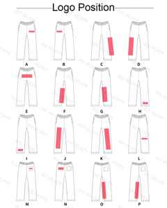 Pantalones Unisex de Lona de Poliéster/Algodón de Alta Calidad, Estilo Vintage Oscuro, Ecológicos, de Peso Medio, Antiarrugas, de Secado Rápido y Cintura Elástica - Product Image 4