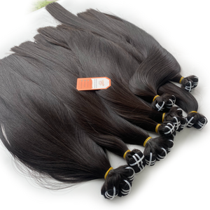 Paquetes de cabello liso de hueso más vendidos 100% cabello Remy suave y sin enredos en Stock ahora precio al por mayor - Product Image 1