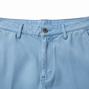 Jeans amples pour hommes de haute qualité avec logo personnalisé, nouvelle mode, respirants, en denim - Product Image 6