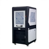 Grande machine de marquage laser UV 10W de type fermé 355nm haute efficacité pour plastique, verre, électronique, marquage industriel de précision
