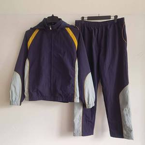 Conjunto Deportivo Cortavientos al por Mayor con Ribete Reflectante para Hombre, Poliéster, Largo Completo - Product Image 6