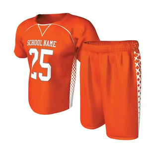 Uniforme de Lacrosse Personalizable de Fábrica, Impreso, Transpirable, 100% Poliéster, Manga Corta, Alta Calidad, para Exportación - Product Image 1