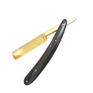 Lames chirurgicales Tegra OEM professionnelles de haute qualité en acier inoxydable à bord simple, manche en bois, pour salon de coiffure, visage, corps, épilation - Product Image 3