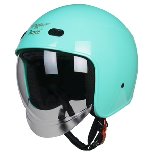 XH26 ROYCE CASQUE HAUTE QUALITÉ 2025 DOT CASQUE CASCO VINTAGE GRAPHIQUE OUVERT FACE CASQUE AVEC VISIÈRE FABRIQUÉ AU VIETNAM 2025 - Product Image 6