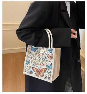 Elegante Bolso de Yute Hecho a Mano para Envolver Regalos - Product Image 3