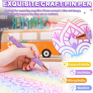 Juego de herramientas de vinilo todo en uno: Rodillo de vinilo, Plumas de desmalezado dobles, Espátula de fieltro, <span class=keywords><strong>Pinzas</strong></span> y Quitapelusas. Pide una Oferta - Product Image 5