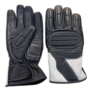Genuine Cowhide Leather <b>Driver</b> Gloves for Heavy-Duty Work for Gardening Warehouse Welding Hand and Arm Protection - Product Image 2