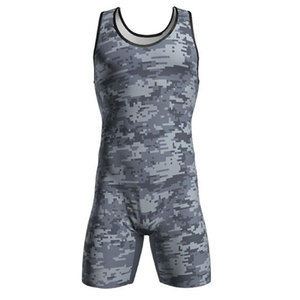 Custom Branding Available Sublimation Wrestling Singlets Premium Quality Material With Full Color Print Options - Product Image 1