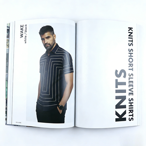 Full Color OEM Magazine Printing Service Custom <b>Photographic</b> Photo Book <b>Album</b> Catalogue for Fashion Cardboard Corrugated Board - Product Image 6