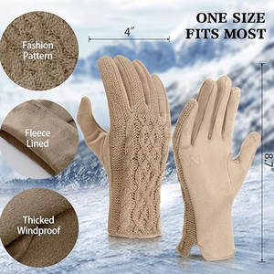 Guantes de Invierno Casuales para Hombre y Mujer, Guantes de Invierno Transpirables de la Mejor Calidad para Deportes al Aire Libre - Product Image 5