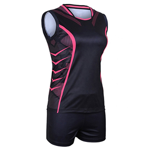 Custom Logo Volleyball Uniform Set for Adults – Breathable Quick Dry Polyester Sports Jersey <b>Athletic</b> Team Kit Made In Pakistan - Product Image 6