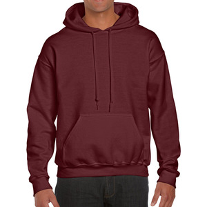 Sweat à capuche en molleton 100 % coton de luxe pour homme, coupe régulière, séchage rapide, respirant, avec poche personnalisée, style streetwear - Product Image 6