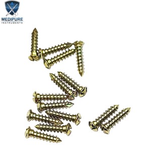 Tornillos Autorroscantes Premium de Acero Inoxidable y Titanio para Implantes Ortopédicos de Fijación Ósea en Fracturas por Trauma - Product Image 6