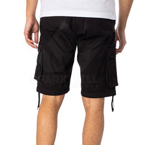 Everyday Men <b>Cargo</b> <b>Shorts</b> Comfortable Cotton Blend Knee Length Design For Casual Wear And Outdoor Activities - Product Image 3
