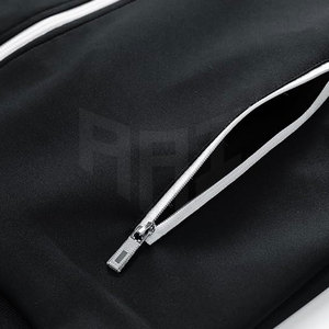 Ensemble de survêtement pour homme, deux pièces, décontracté, à porter au quotidien, couleur unie, coupe confortable, style tendance - Product Image 6