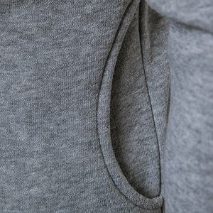 เสื้อฮู้ดผ้าฝ้าย100% สำหรับผู้ชายเนื้อผ้าหนาระบายอากาศได้ดีมีซิปด้านข้างดีไซน์ล่าสุดสำหรับฤดูหนาว - Product Image 4