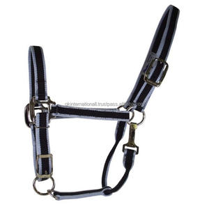 Costura acolchada de nailon con diseño de tres rayas, accesorio personalizado de doble espesor premium con cuello halter y hardware sólido a precio de venta al por mayor - Product Image 3