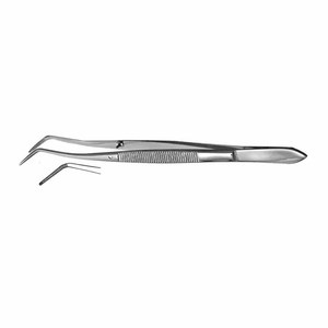 Pince chirurgicale dentaire de haute qualité 16 cm en acier inoxydable, à pointe cisaillante angulaire Meriam, outil de prélèvement manuel de précision - Product Image 1