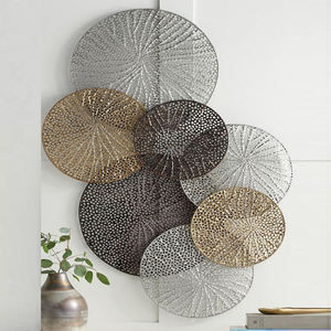 Piezas de Decoración para el Hogar, Arte Mural de Lujo de Alta Calidad, Diseño de Tiburón, Metal Plateado, Superventas, Moderno, para Montar en la Pared - Product Image 2