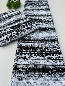 Tout nouveau tissu de coton imprimé à la cire personnalisé du Maroc pour robes, chemises, sacs, artisanat de mode avec service OEM Hitjem Export - Product Image 3