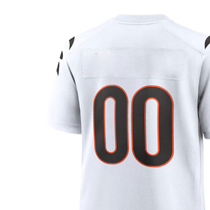 Jersey de Fútbol Americano de Poliéster de Alta Calidad de Nuevo Diseño, Manga Corta, Secado Rápido, Transpirable - Product Image 5