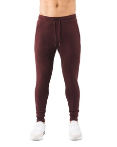 Pantalones Deportivos de Alta Calidad para Hombre, Corte Ajustado, Cintura Alta, para Entrenamiento Deportivo, Invierno, Casual, Moda, Suaves, Lisos, de Algodón Teñido - Product Image 2
