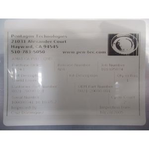 AMAT 0021-20090 SHIELD, LOWER 101 8" AL-ARC - Equipo y piezas de semiconductores de confianza de Trusted Global Legacy - Product Image 3