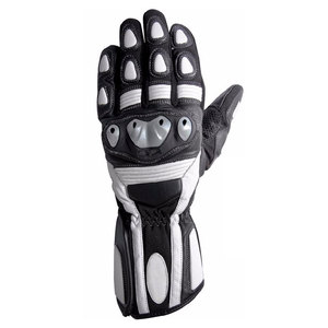 Gants de moto en cuir pour sports de plein air, compatibles écran tactile, avec protection rigide des articulations, gants tactiques pleine main pour moto - Product Image 4