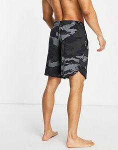 Pantalones Cortos Deportivos Casuales para Hombre, con Estampado de Camuflaje, de Secado Rápido, Cintura Elástica, Largo Medio, con Bolsillos - Product Image 2