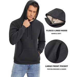 Sweat-shirts pour hommes de style moderne, décontractés pour l'hiver, 100% coton, tissu doux, respirant, confortable, à porter au quotidien, fabriqué au Pakistan - Product Image 5