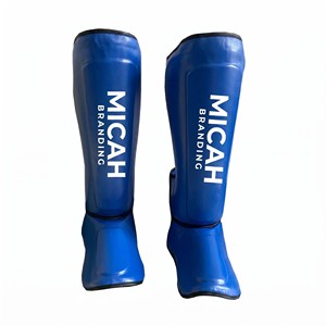 Protège-tibias en cuir pour MMA, Karaté, Muay Thai et Kickboxing - Protège-tibias et protège-pieds durables pour l'été, gants de boxe - Product Image 3
