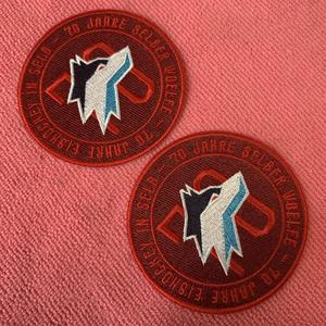 OEM Durable <b>Lightweight</b> 3D Chenille Embroidery Patch Custom Logo <b>Iron</b> on Badge for Clothing Hats Bags and Uniforms - Product Image 5