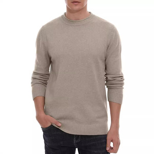 Pull tricoté ras du cou en coton 100% pour homme, à manches longues, style pêcheur, personnalisé pour la saison hivernale, vente en gros - Product Image 4