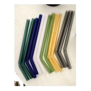 Reusable Glass Straws Crafted from Strong Borosilicate Glass for Safe and Sustainable Daily Drinking - Product Image 4