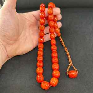 Rosario de Resina Estilo Ángel Pulido de Alta Calidad para Ramadán, Adoración Islámica, Decoración del Hogar, Regalos Ecológicos, Diseño Único - Product Image 4