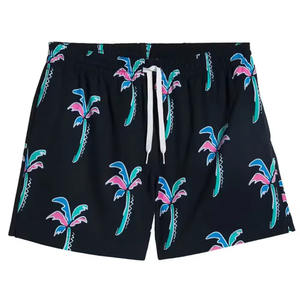 Shorts de Playa Casuales para Hombre, con Cordón Ajustable en la Cintura, de Secado Rápido, para Natación y Deportes Acuáticos - Product Image 1