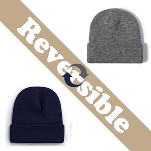 Gorro acrílico acanalado unisex, gorro de pescador, personalizable para ciclismo, viajes y actividades al aire libre en invierno. - Product Image 6