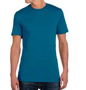 T-shirt pour homme en tissu 100% coton, nouvelle mode 2026, léger, de haute qualité, pour la course à pied et la salle de sport. - Product Image 1