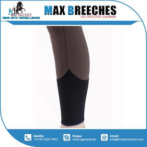 Pantalones de equitación de silicona de asiento completo premium para mujer al por mayor |   Cómodos pantalones de equitación de nailon y spandex con elasticidad - Product Image 3