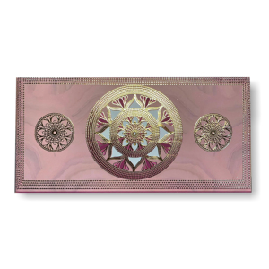 Enveloppe de luxe pour argent de mariage, Shagun Hongbao Lai Si, pochette cadeau rouge pour offrir de l'argent, inspirée des enveloppes de cadeaux indiennes. - Product Image 2