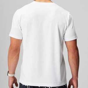 100% Cotton Jersey Men's Summer <b>T</b>-<b>shirt</b> Short Sleeve <b>Pocket</b> Tee Custom Quick Dry Breathable Casual Regular Fit - Product Image 5