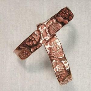 Unisex Stylish Vintage Star Design Solid Copper Cuff Bracelet Premium Quality Handmade Jewelry Beading Supplies - Product Image 6