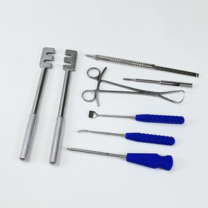 Kit d'instruments chirurgicaux de classe I pour plaques de fixation manuelles orthopédiques en acier inoxydable de haute qualité pour grands fragments, pour la chirurgie générale - Product Image 5