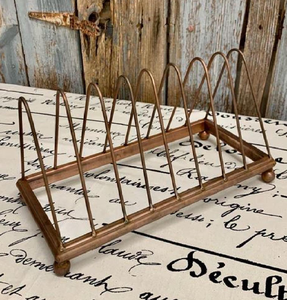Soporte para Tacos de Malla Metálica Marrón, en Metal con Recubrimiento en Polvo, para Exhibición de Alimentos en Restaurantes, Base Estable - Product Image 4