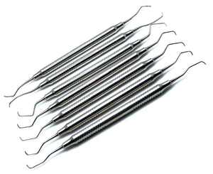 Cureta Gracey Premium Autoclavable, Instrumento Quirúrgico de Acero Inoxidable para la Eliminación de Placa, Desbridamiento Gingival y Periodontal - Product Image 1